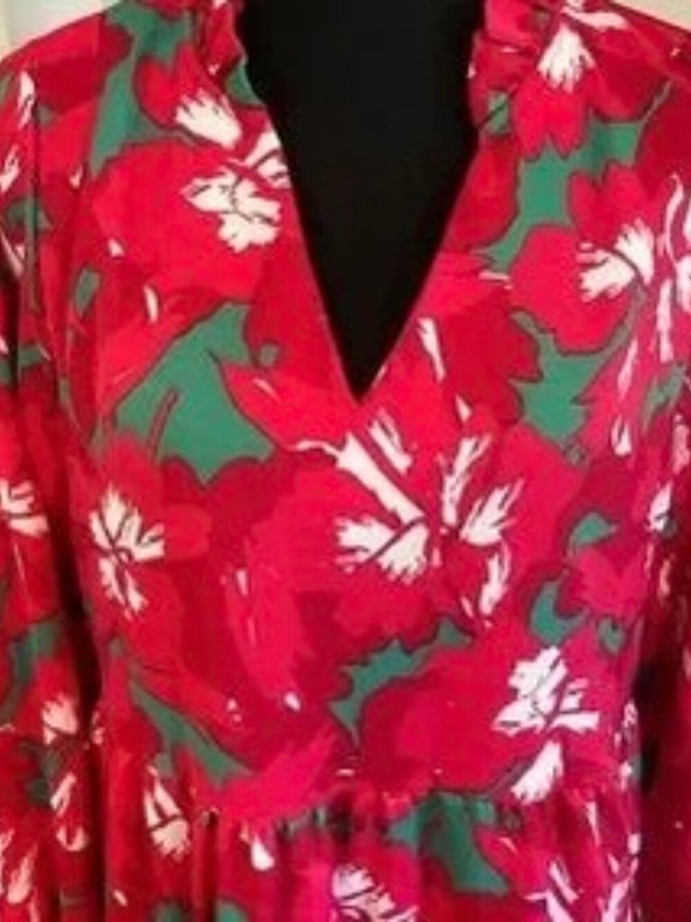 Michelle McDowell Floral Maxi Dress, Size Large NEW - Picture 2 of 7